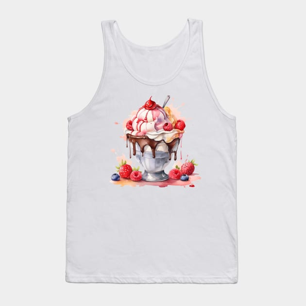 Dessert Tank Top by Ljuko